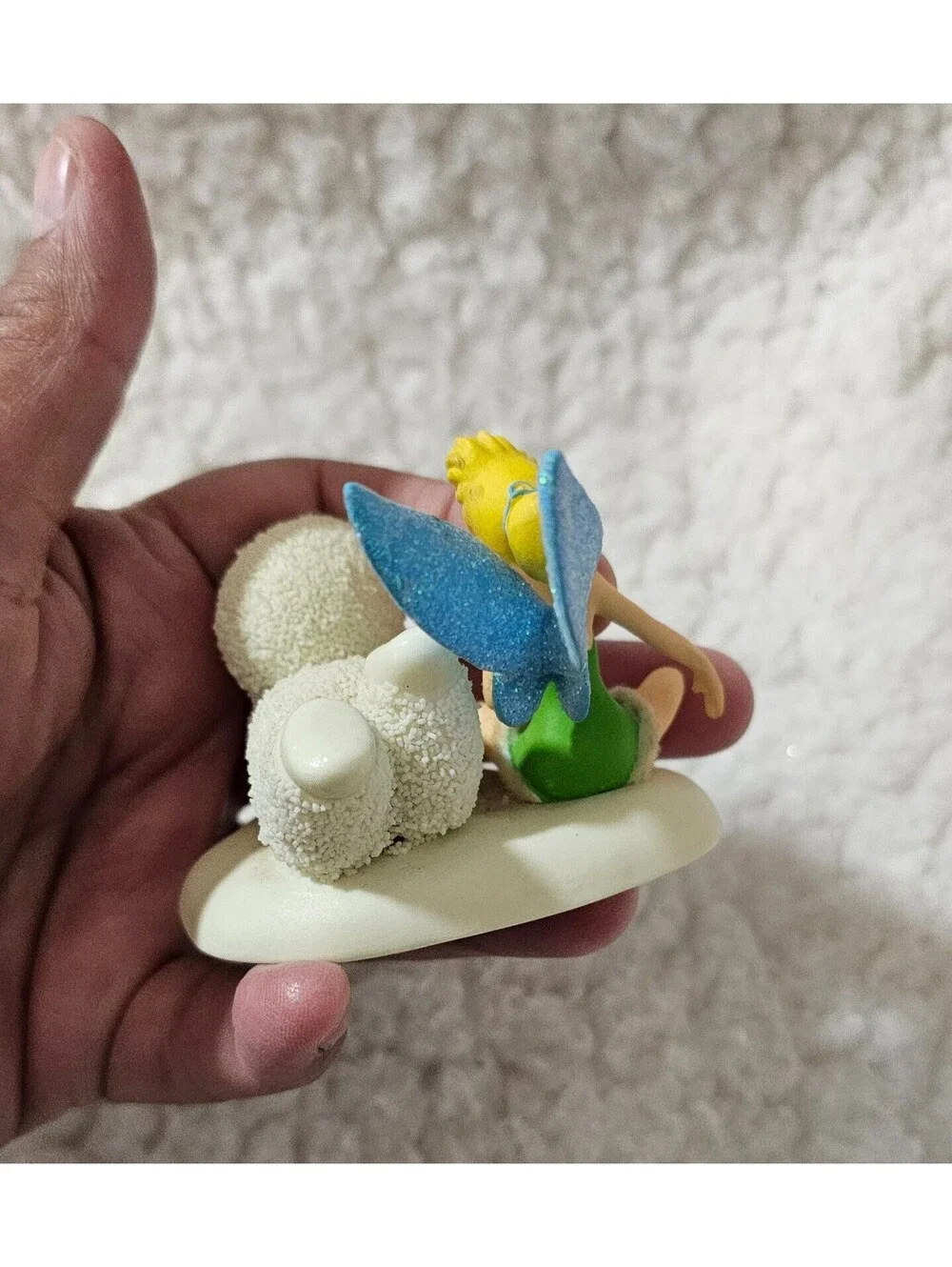 Dept 56 Tinker Bell GIGGLES WITH TINK Figurine SNOWBABIES Christmas 4027562 RARE